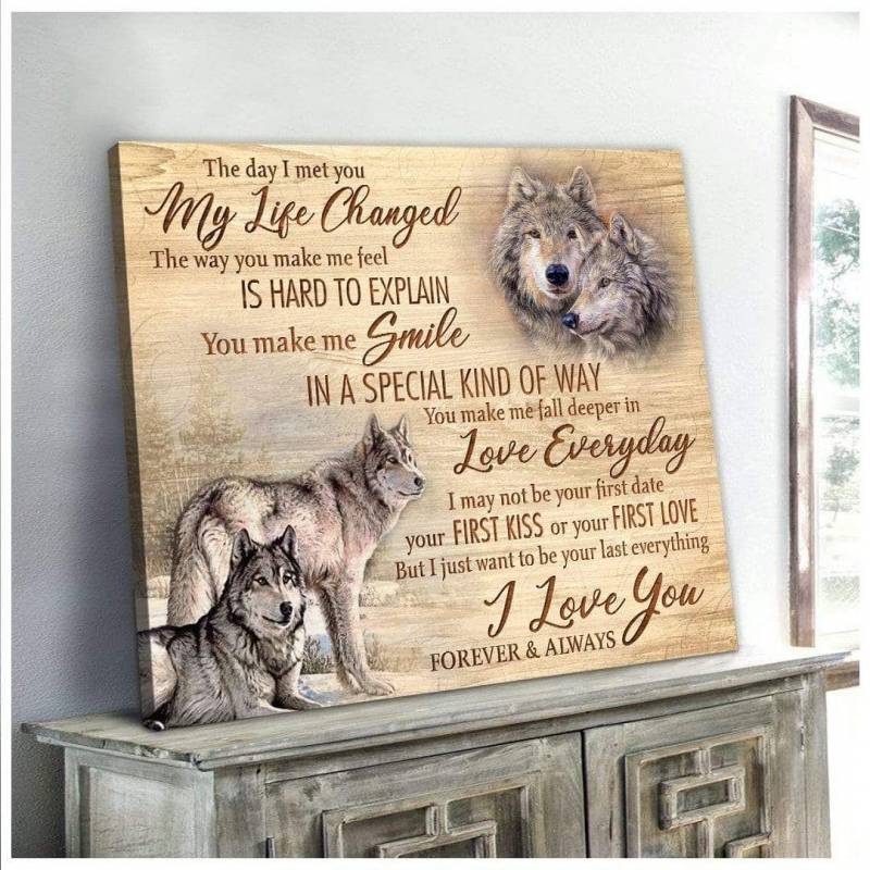 The day I met you Wolf poster poster 2932209061