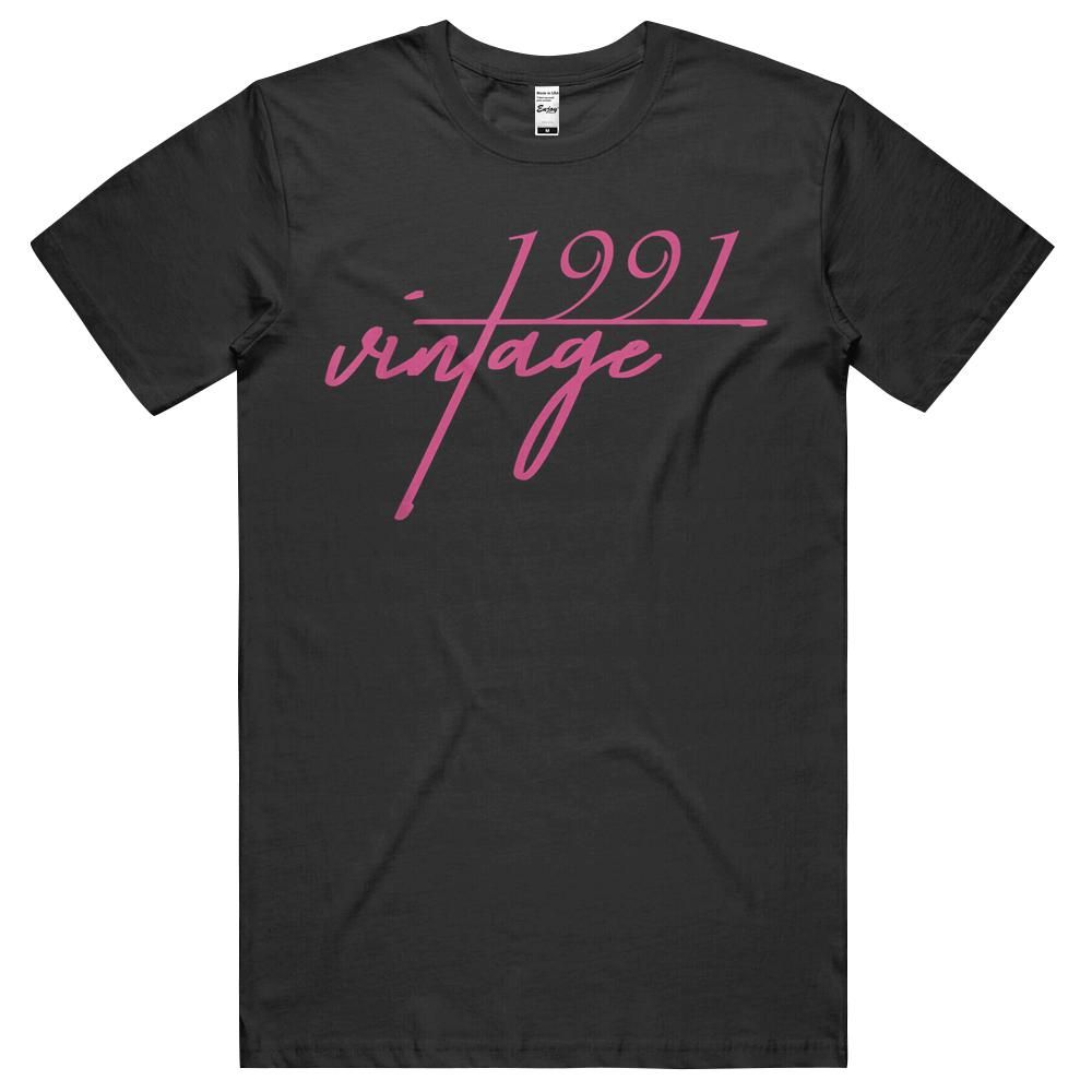 30th Birthday Gift For Men And Women. Vintage 1991 Unisex Shirt