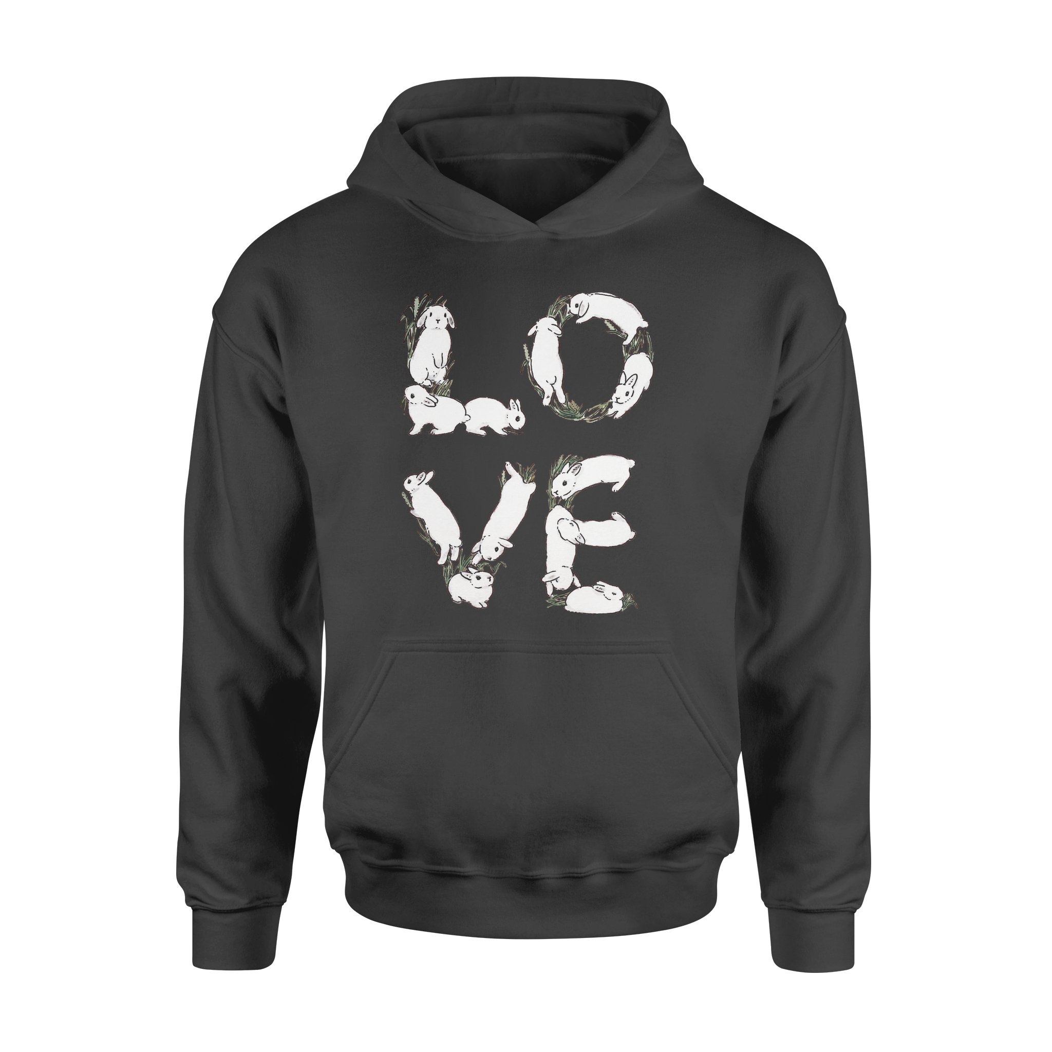 Rabbit Rabbits Love – Standard Hoodie