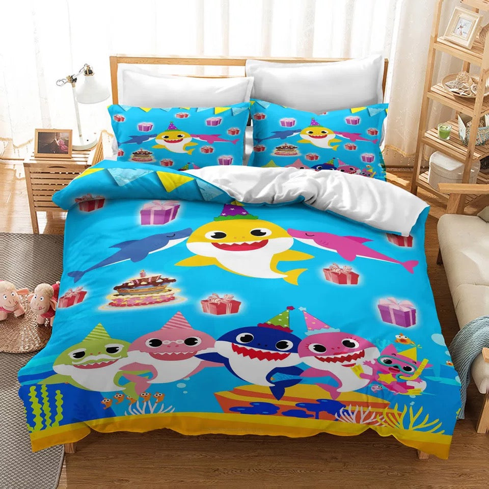 Shark Song #7 Duvet Cover Quilt Cover Bedding Set Bed Linen Home Decor