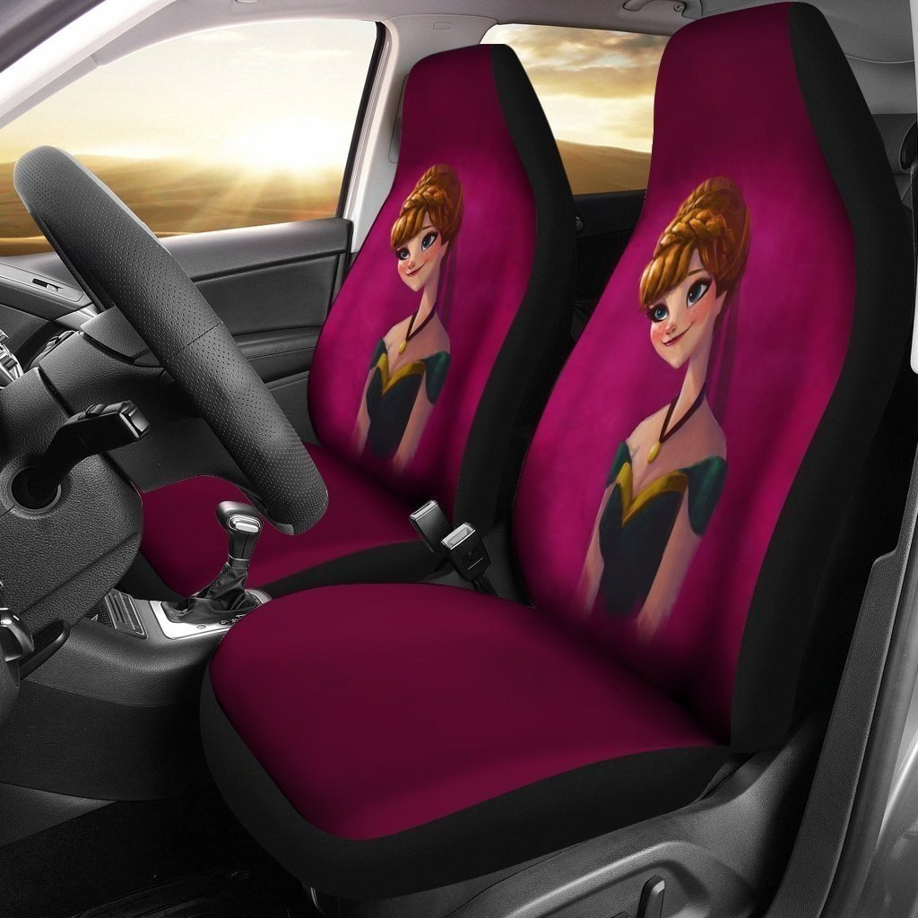 Anna Princess Car Seat Covers Frozen Fan Gift Idea HH11