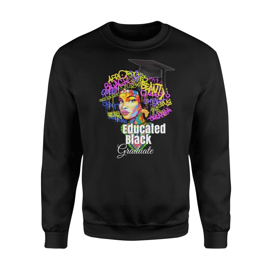 African American Graduation College Sweatshirt