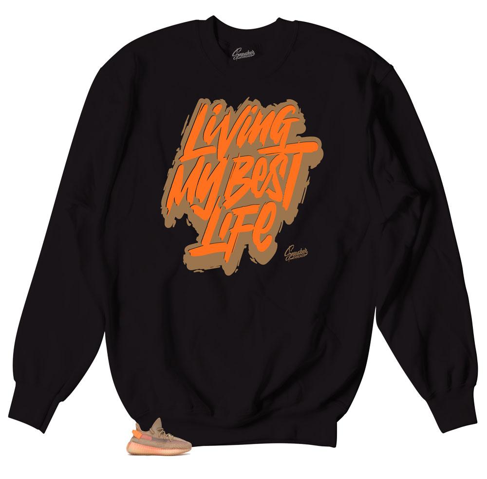 Yeezy Boost Clay Livin Life Sweater