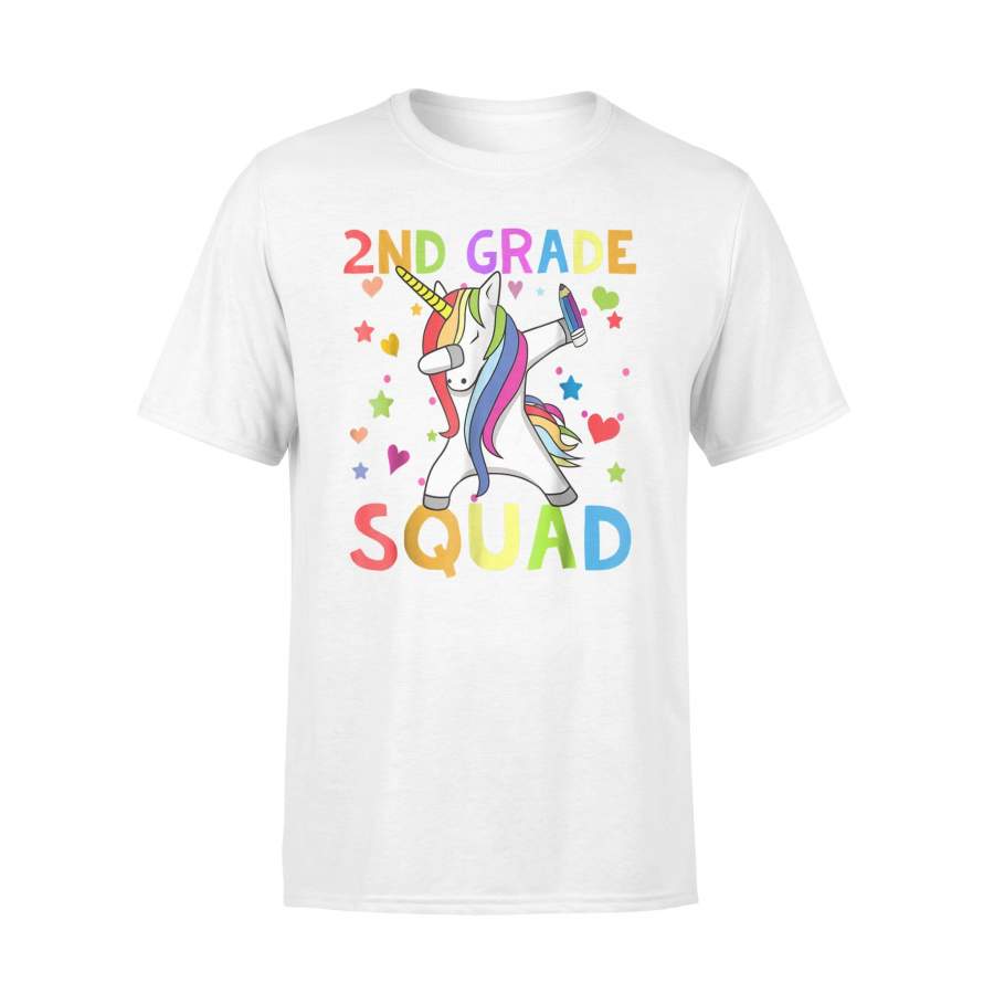 2nd Grade Squad Dabbing Unicorn – Back To School T-Shirt