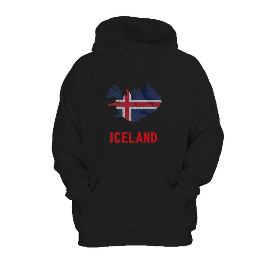 The Iceland Flag Wanderlust Hoodie