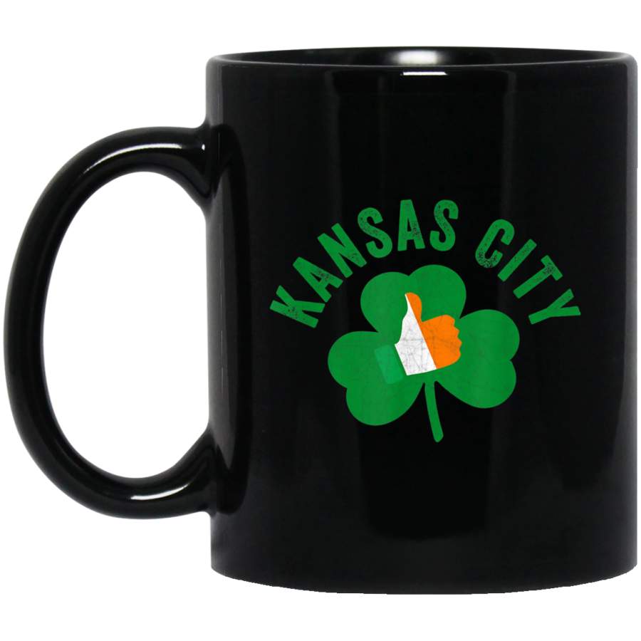 KC Irish Kansas City I Like Kc Ireland Green Vintage Lucky Mug