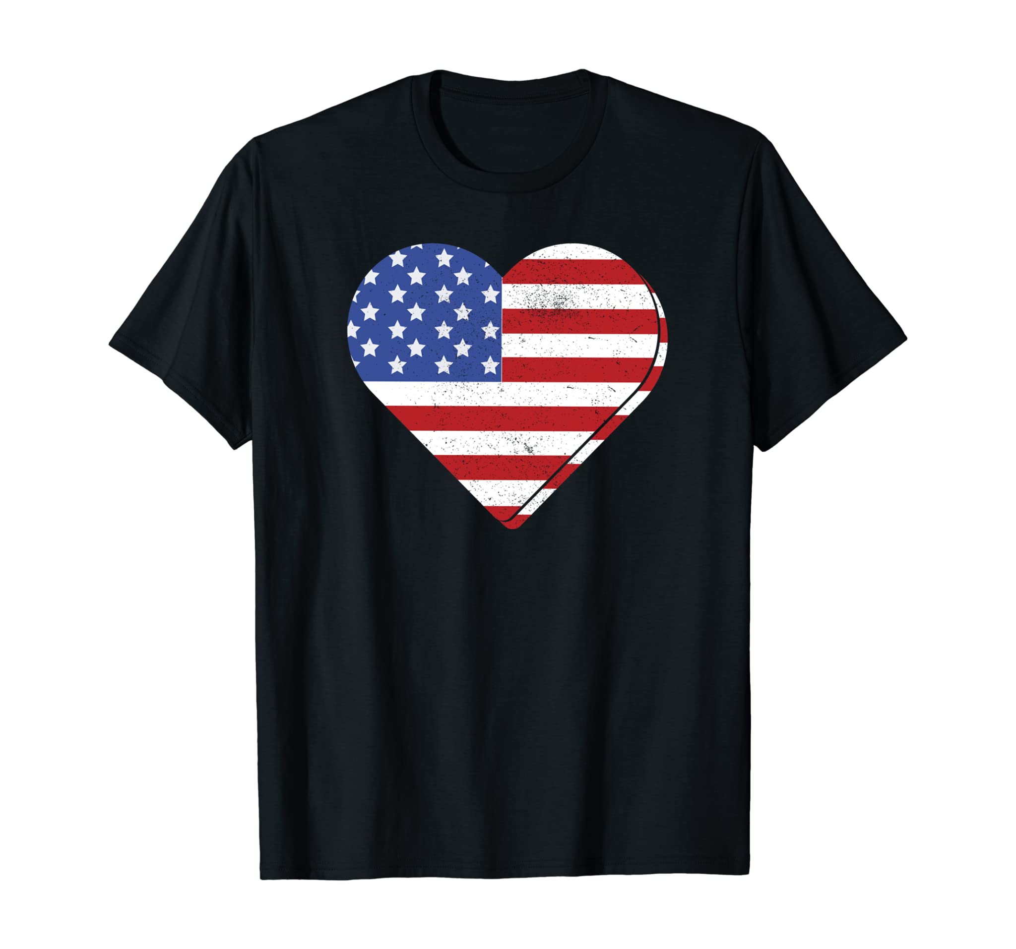 Patriotic USA American Flag 4th July Independence Day Tshirt