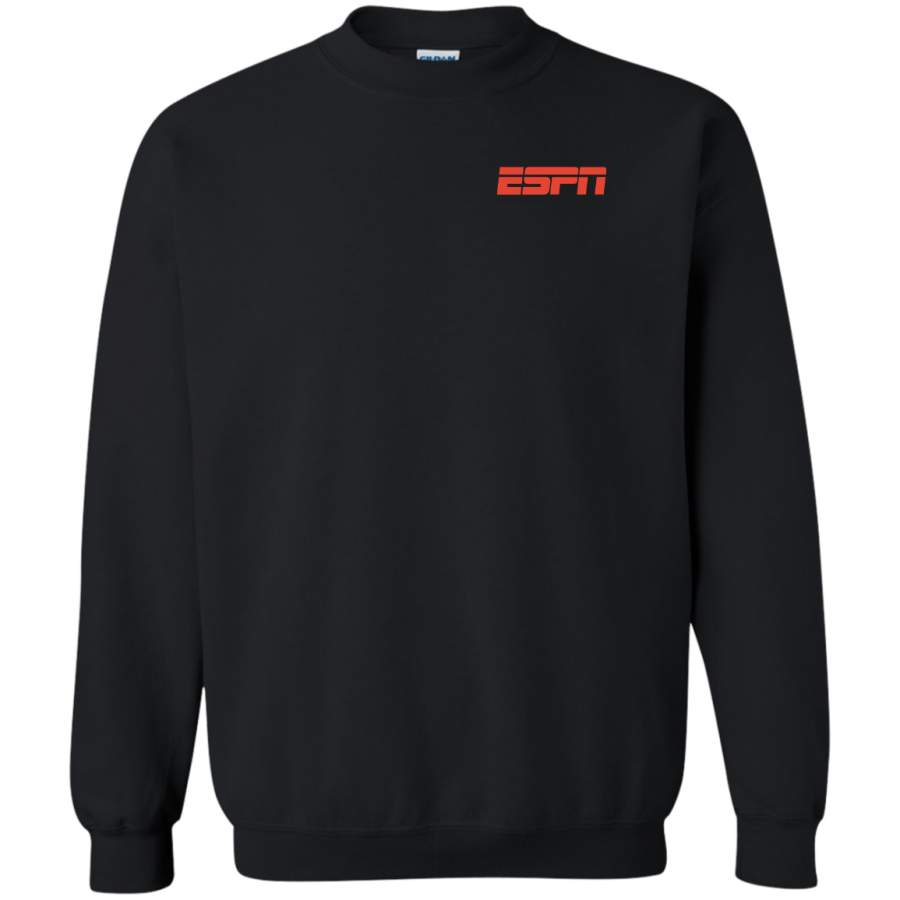 AGR ESPN Logo The Total Sports Network Crewneck Pullover Sweatshirt