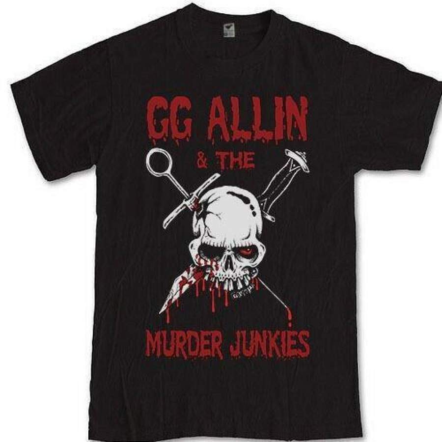 GG Allin T Shirt GG Allin and The Murder Junkies T-Shirt