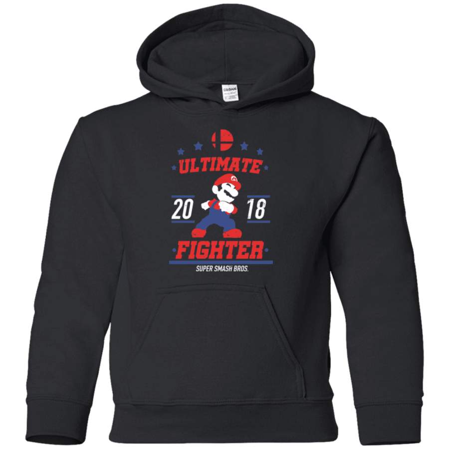 Ultimate Fighter Mario Youth Hoodie