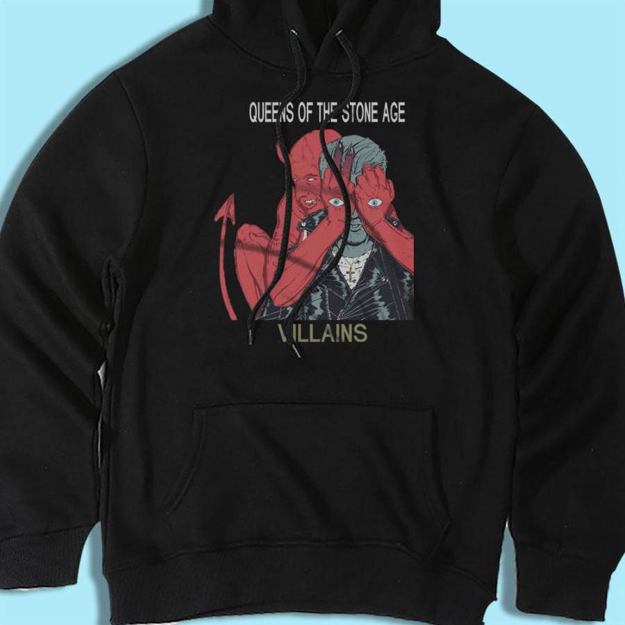 Queens Of The Stone Age Villains Men’S Hoodie