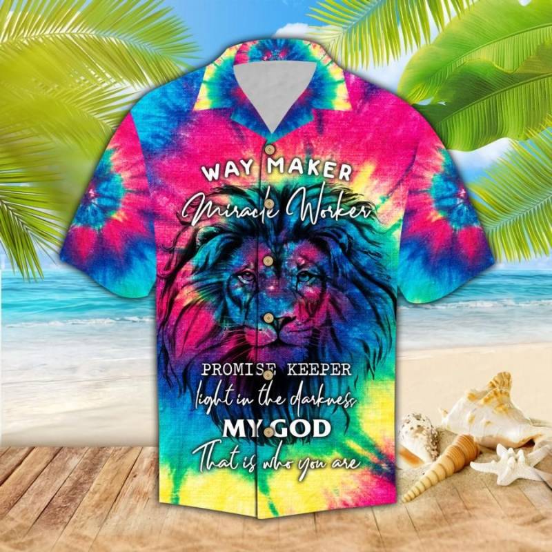 Lion My God Hawaiian Shirt Ha47392