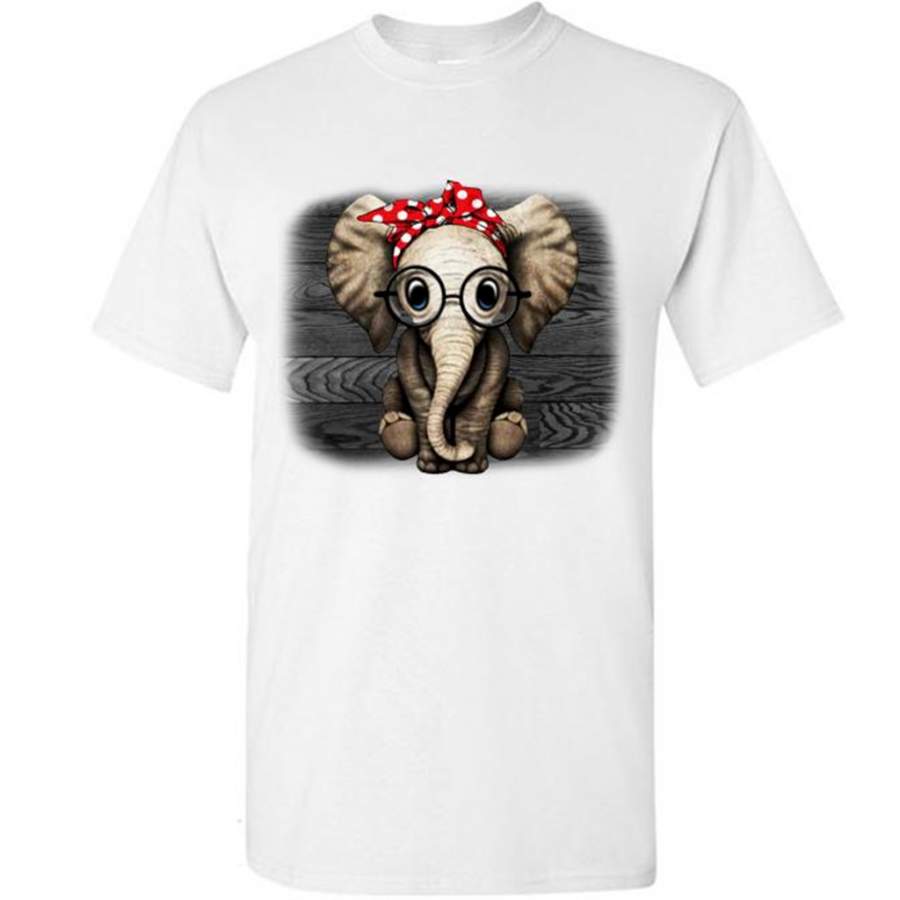 Farmer Happy Elephant, Christmas Gift, Xmas – Gildan Short Sleeve Shirt