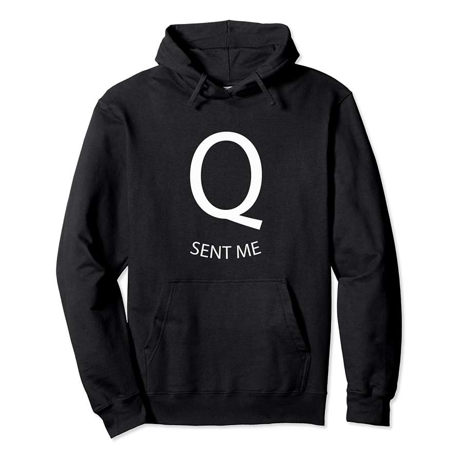 Qanon Follow The White Rabbit Wwg1Wga – Q Sent Me Pullover Hoodie Unisex 3D All Over Print