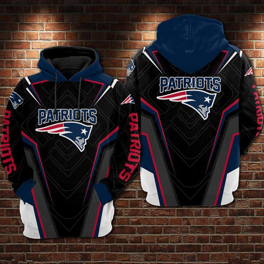 New England Patriots Hoodie 3D Style3747 All Over Printed