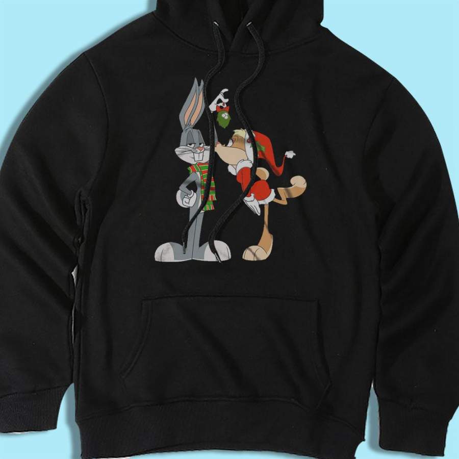 Bugs Bunny A Looney Christmas Men’S Hoodie