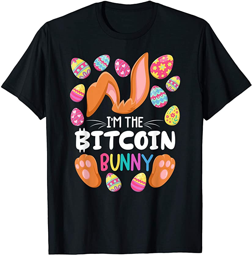 Cute Top I Bitcoin Bunny I Matching Family Easter Pajamas T-Shirt