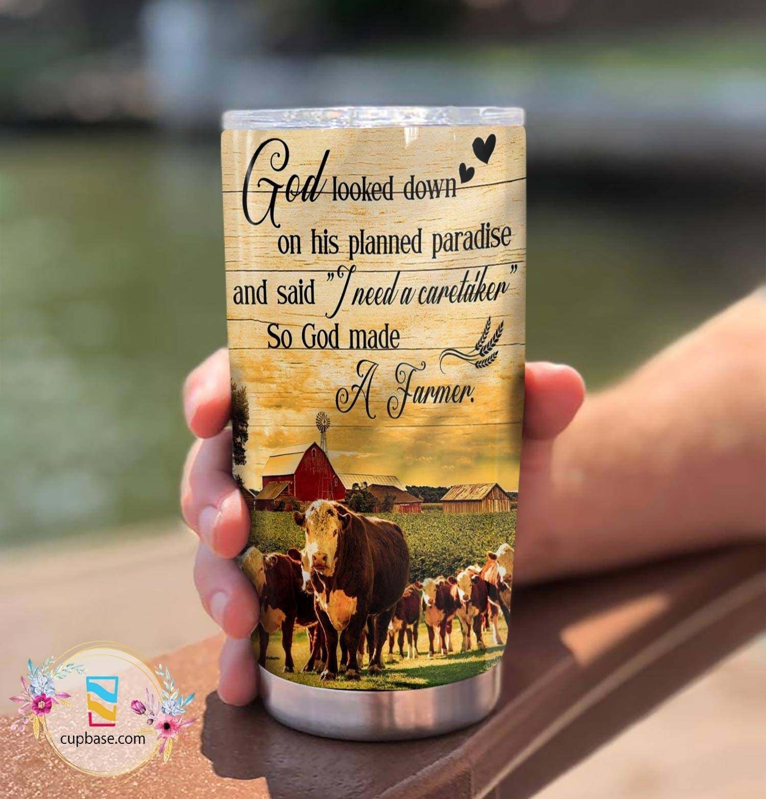 So God Made Farmer Y81H1 Tumbler