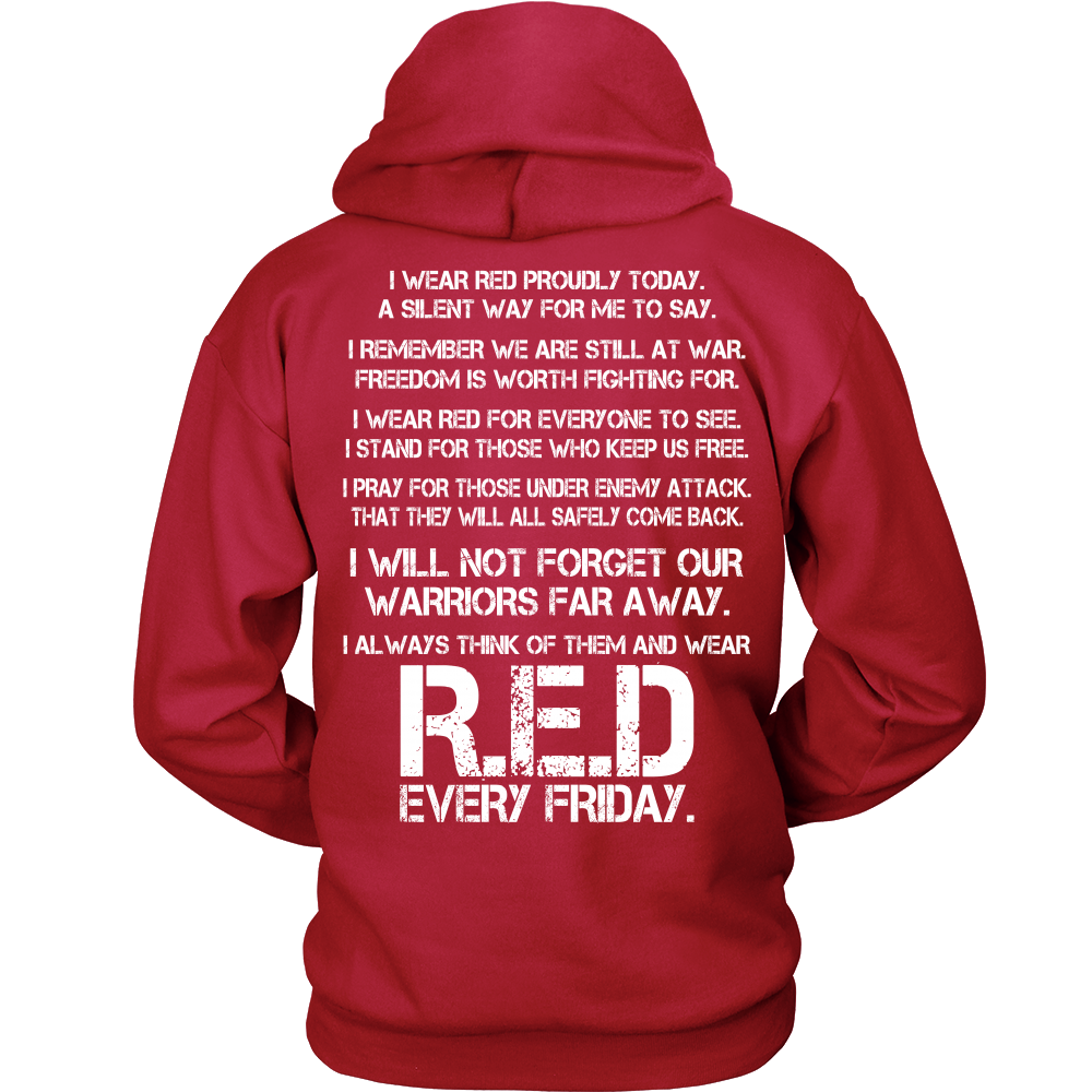 Wear Red For Veterans T-Shirt – Veterans Shirt