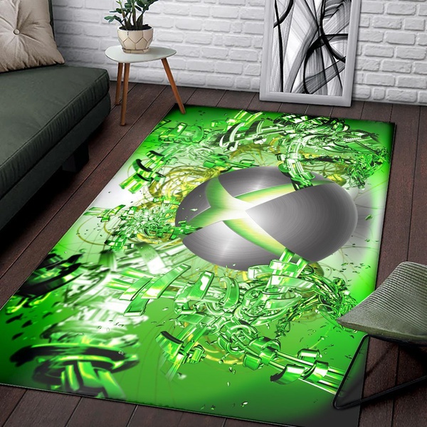 Xbox Logo Gaming Everything FN190221 Gaming Area Rug – Floor Decor The US Decor