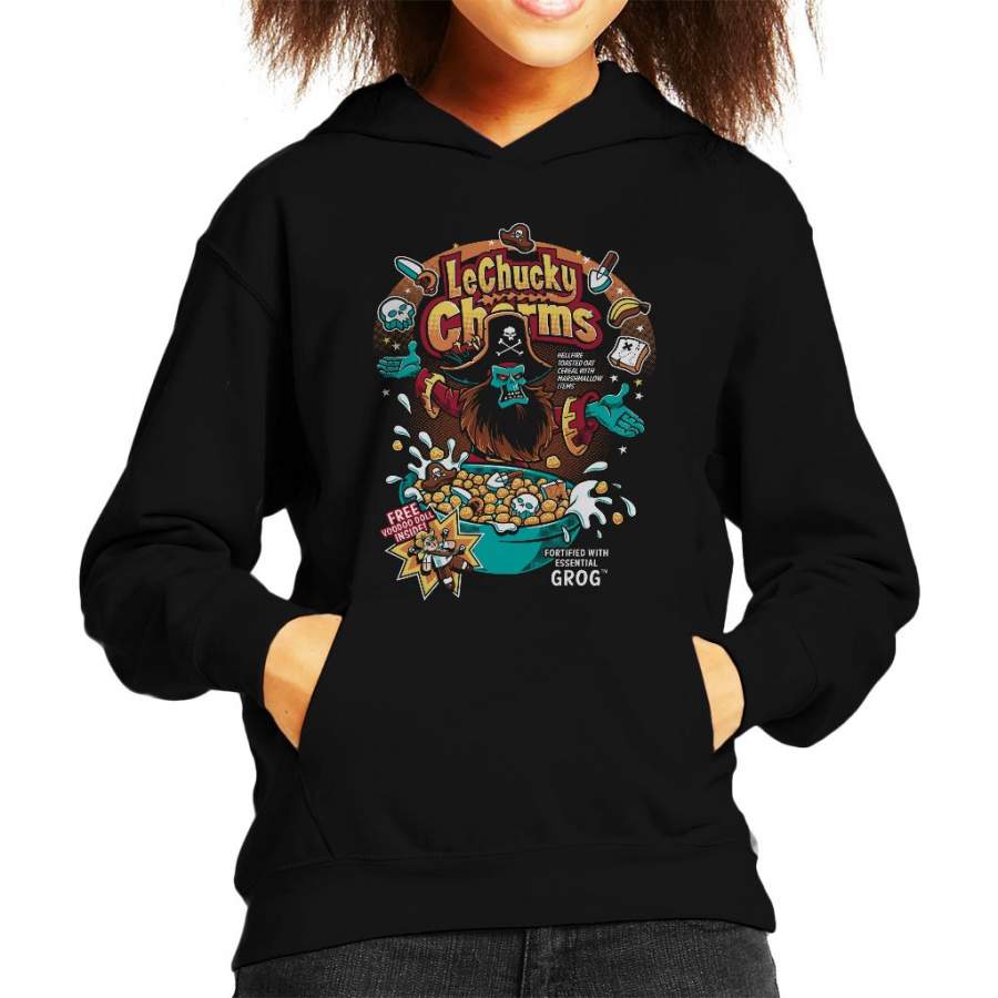 Monkey Island LeChucky Charms Kid’s Hooded Sweatshirt