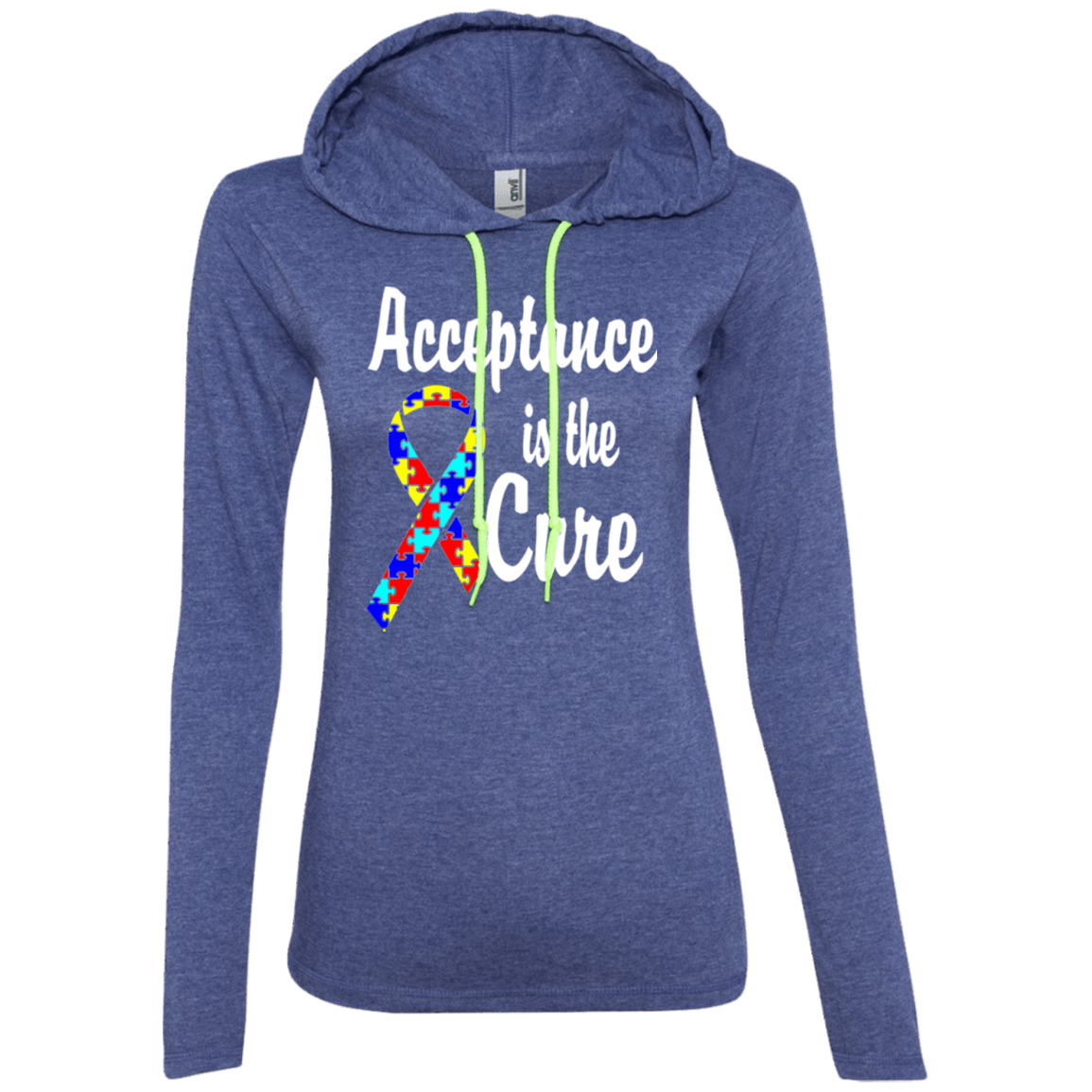 Acceptance is the Cure – Autism Awareness T-Shirt Hoodie