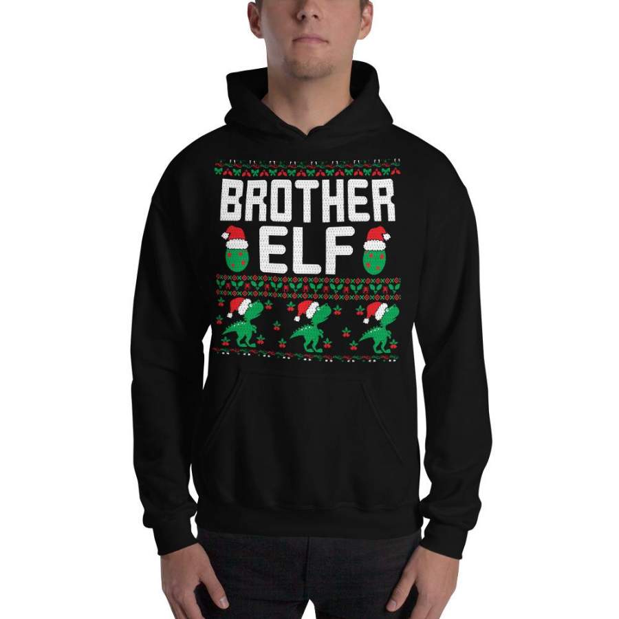 Brother Elf Christmas Ugly Sweater Party Unisex Hoodie