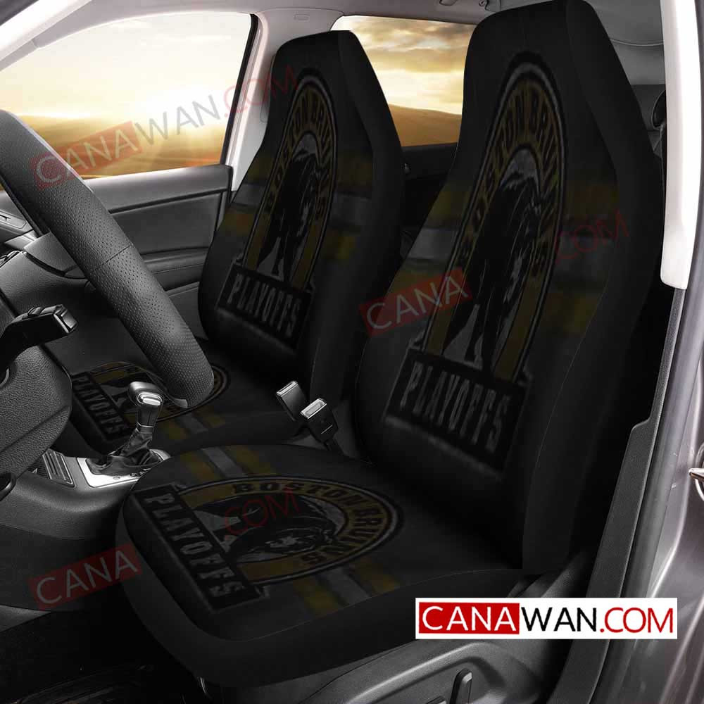 Boston Bruins Style763 3D Customized Personalized Car Seat Cover