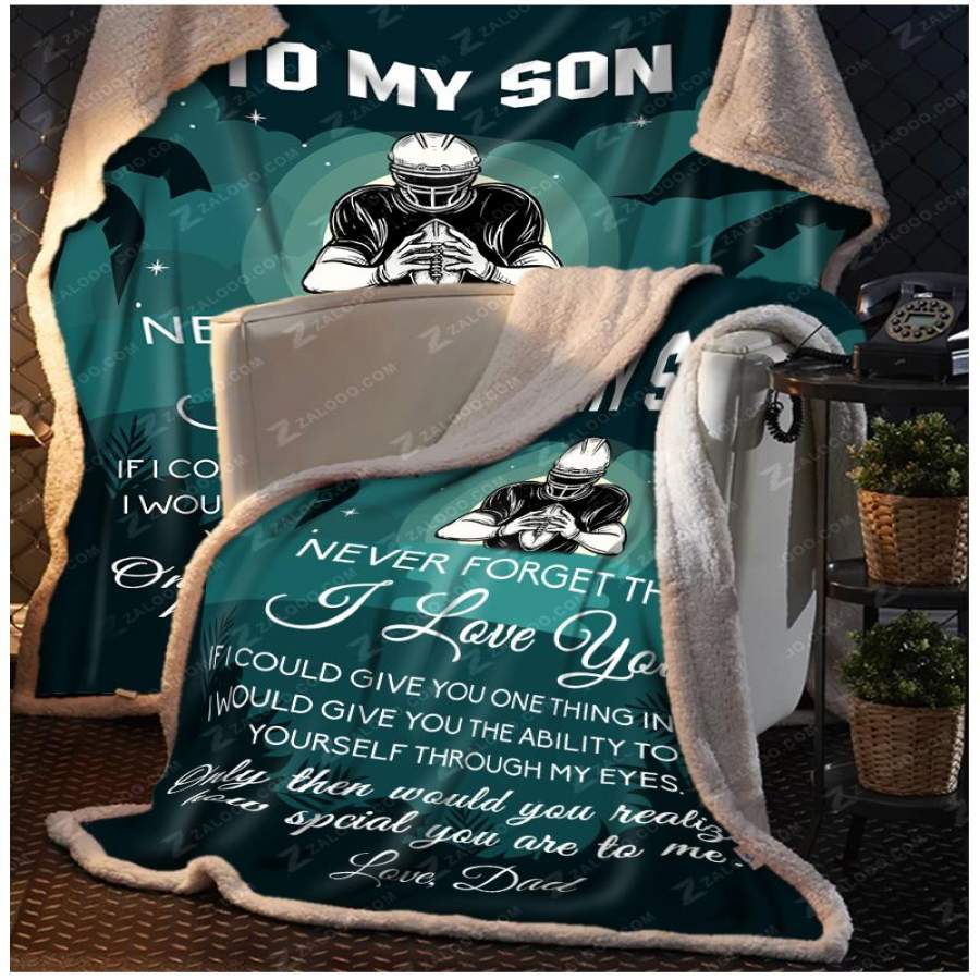 Zalooo – Blanket – Football – To My Son – Never Forget – Dad