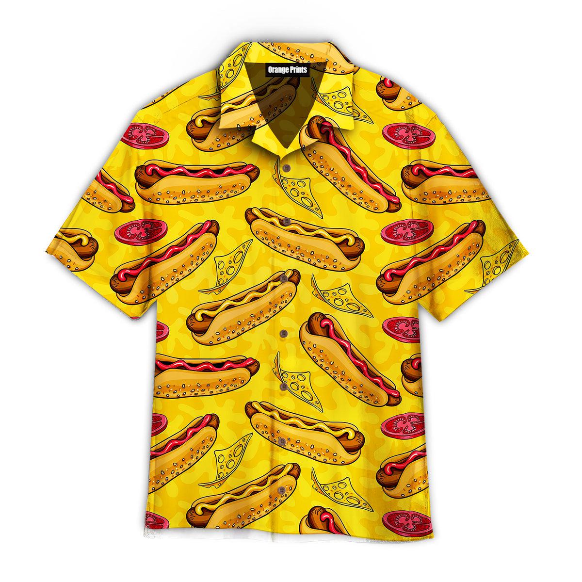 Life Is Better With Yellow Hot Dog Hawaii Shirt For Men And Women Ha17416