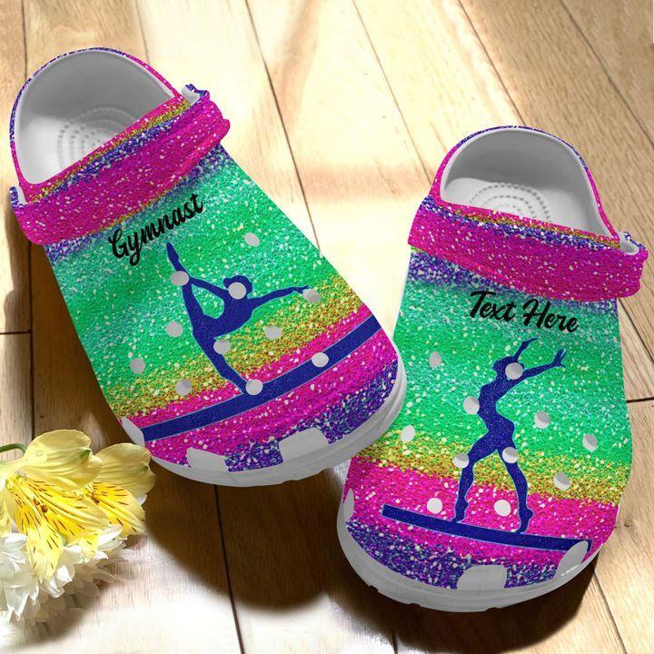 Gymnastic Personalize Clog, Custom Name, Text, Fashion Style For Women, Men, Kid, Print 3D Keep Calm And Point Your Toes