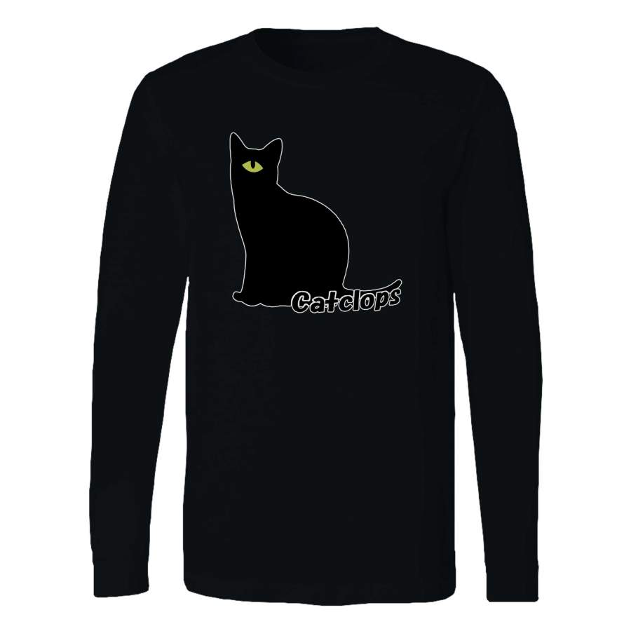 The Legend Of The One Eyed Kitten Catclops Long Sleeve T-Shirt