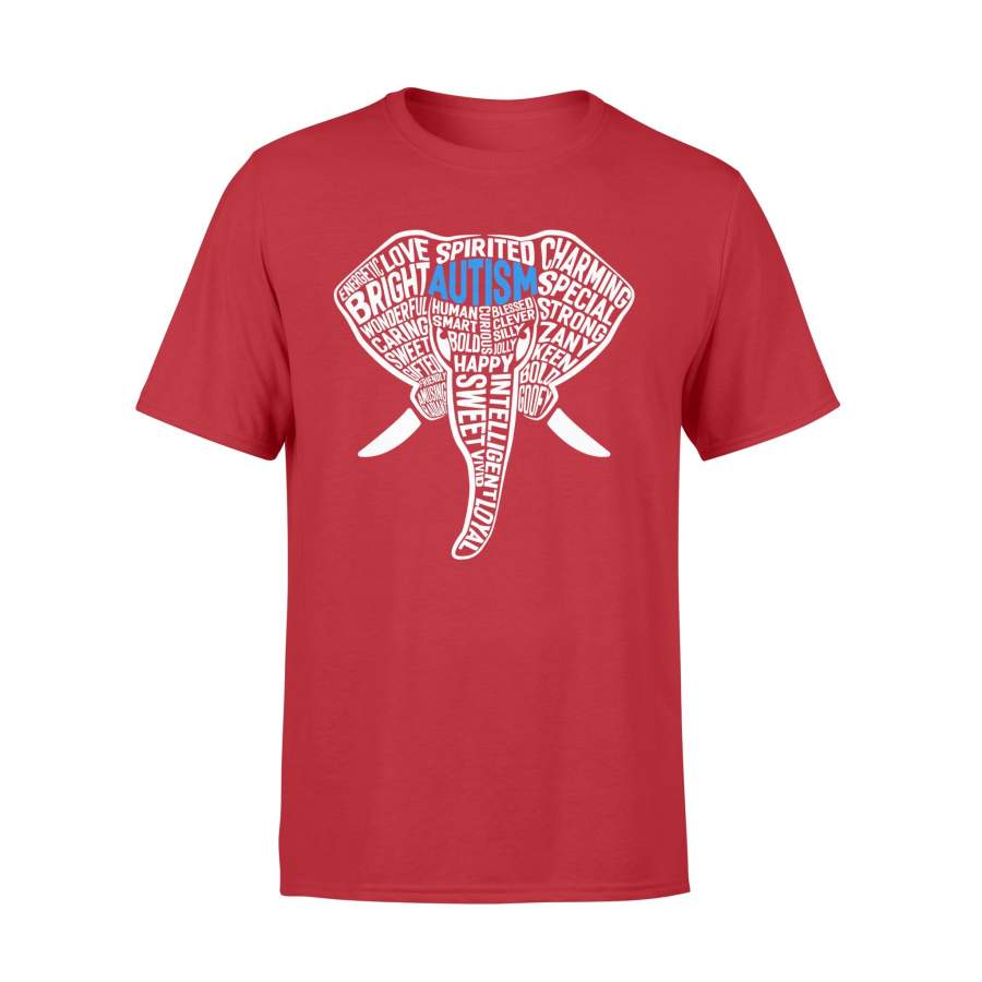 Autism Elephant Make Up Word. Autism Awareness T-Shirt | Autism Awareness Shirt