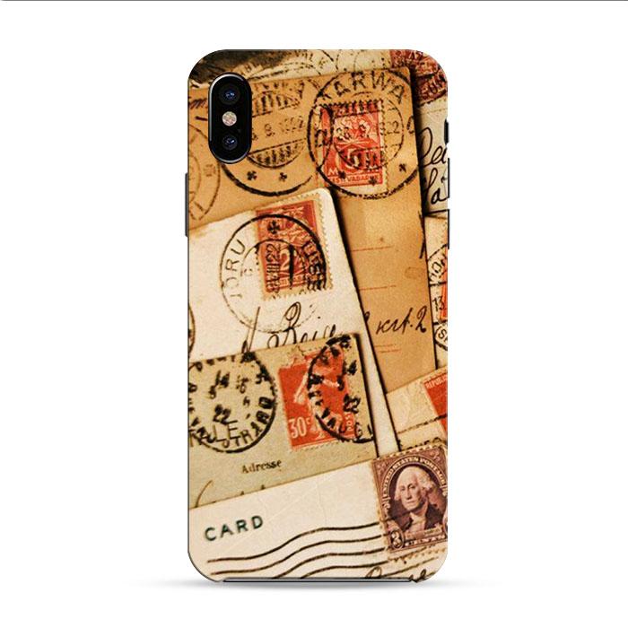 Vintage Postcard Collage iPhone XS 3D Case