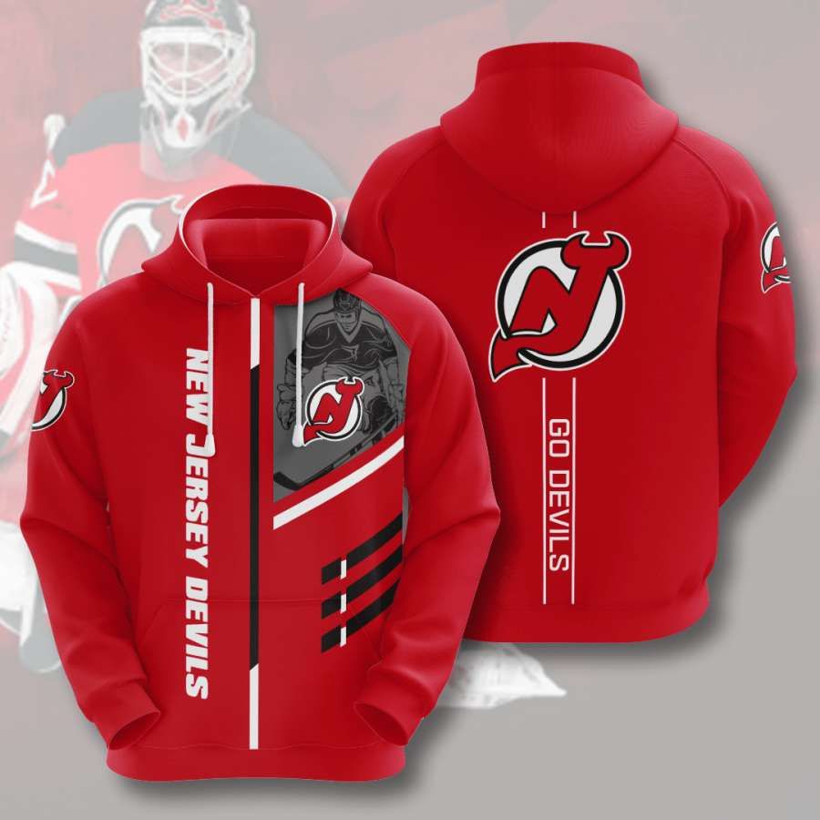 New Jersey Devils No1311 Custom Hoodie 3D