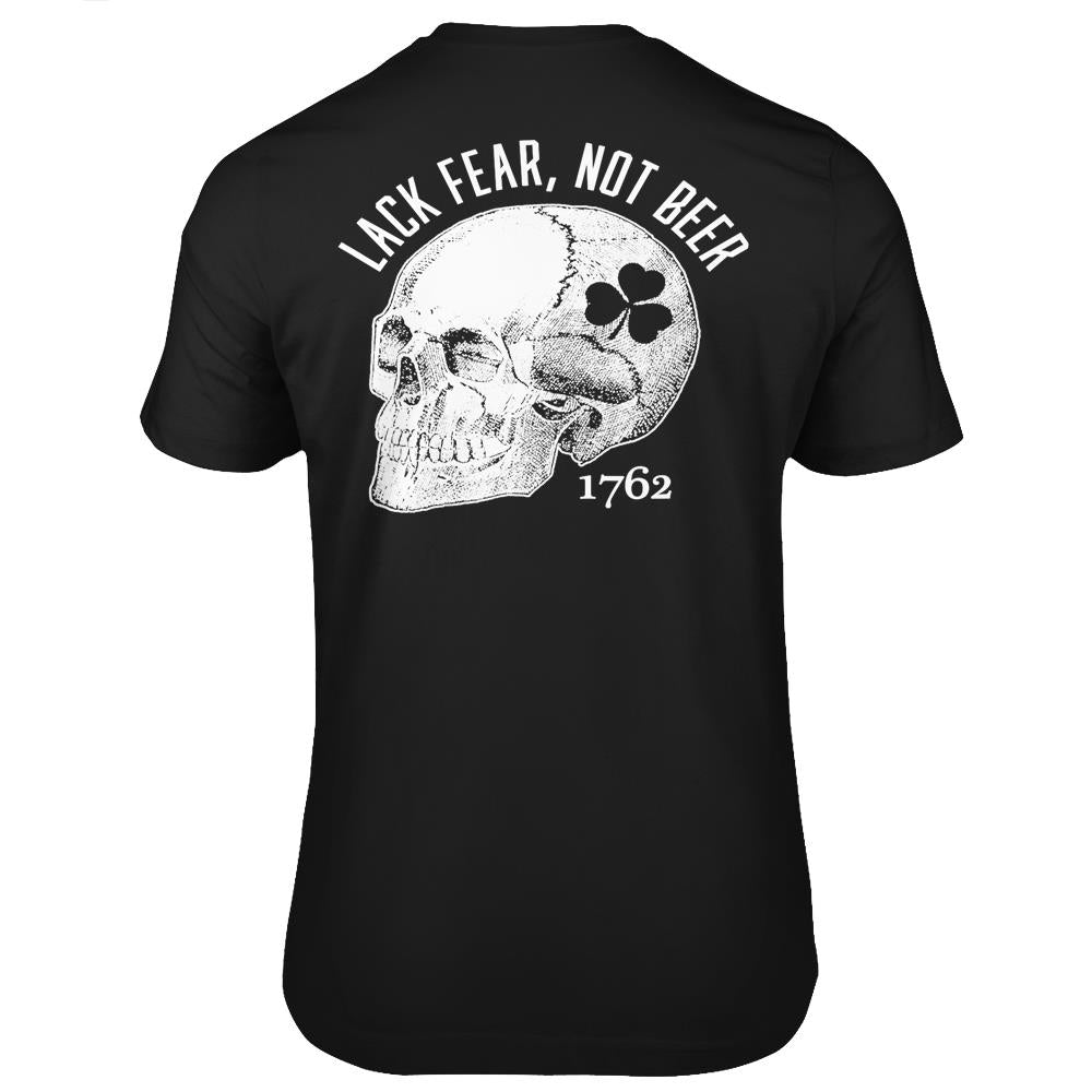 Lack Fear Not Beer St Patrick’S Day 1762 Skull T Shirts Print On Back