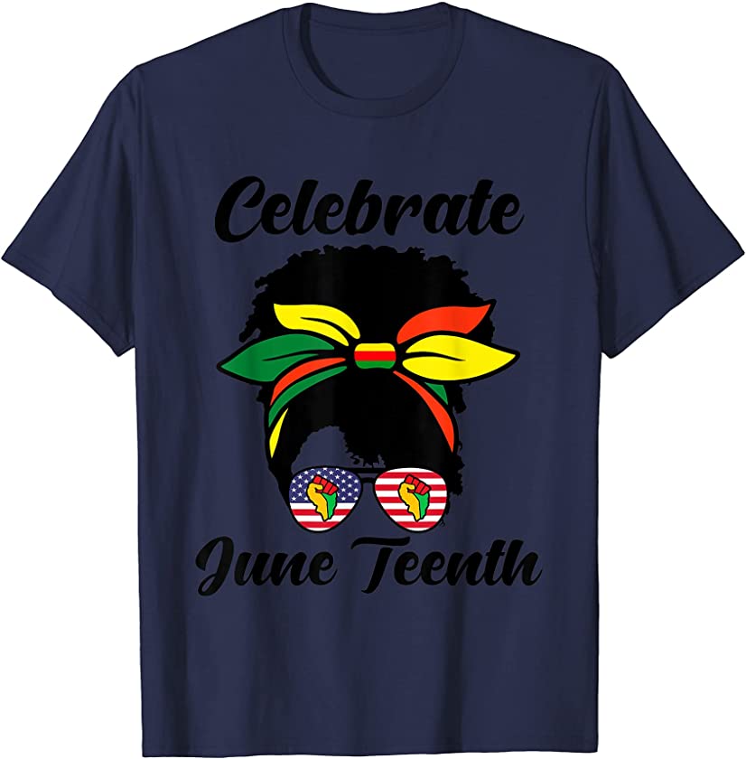 Women Juneteenth Month Black Pride African American June 19 T-Shirt