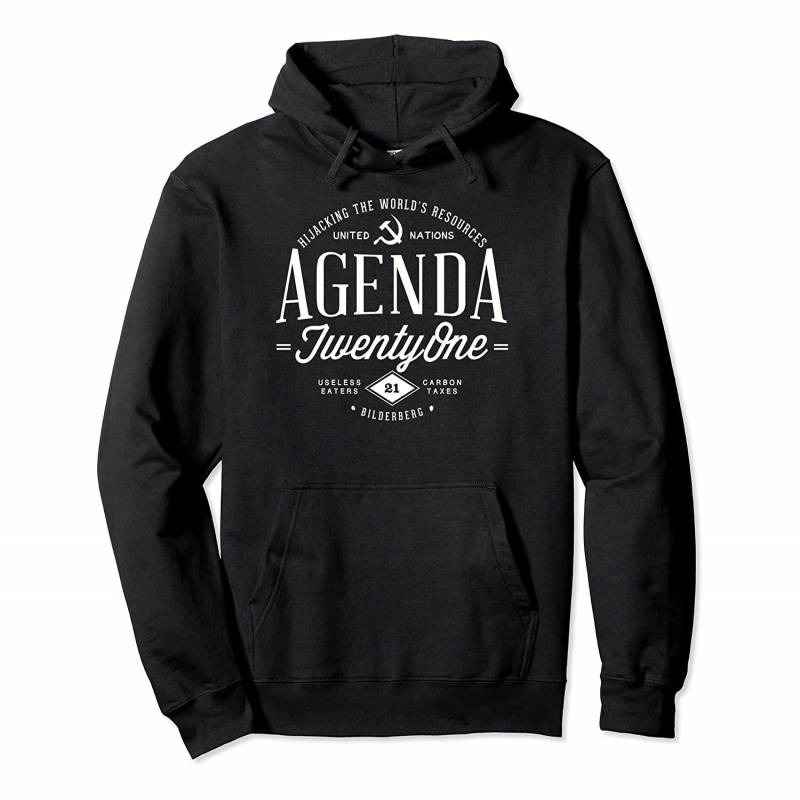 Agenda 21 Awareness Pullover Hoodie