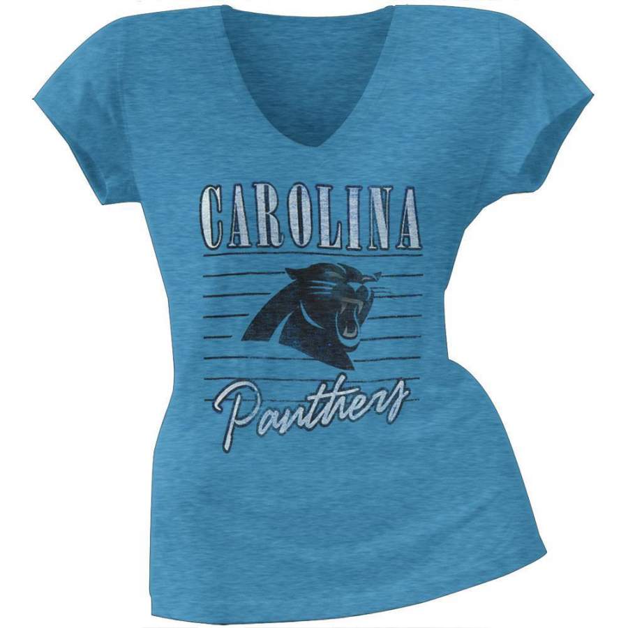 Carolina Panthers – Scrum Logo Premium Juniors T-Shirt