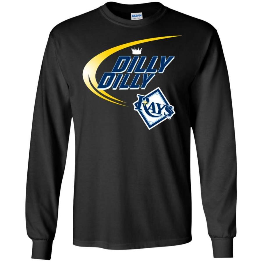 AGR Dilly Dilly Tampa Bay Rays Sport Long Sleeve T-shirt