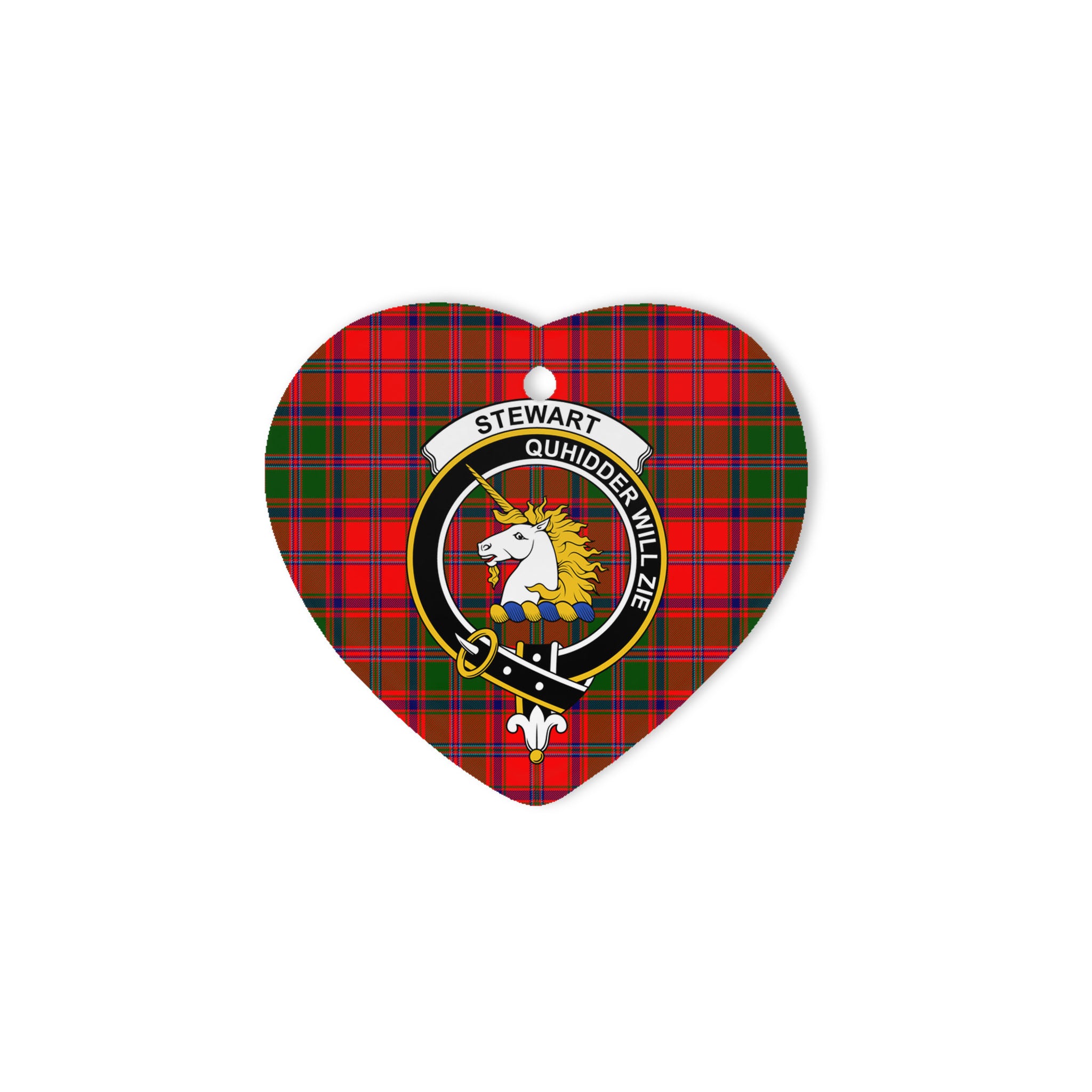 Stewart Of Appin Scottish Clan Plaid Ornament Gift. Christmas Tree Ornament Stewart Of Appin Clan Tartan Ornament Great Christmas Ornaments Gift Heart Ornament