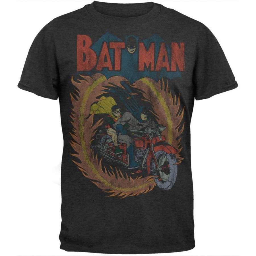 Batman – Fire Cycle Soft T-Shirt