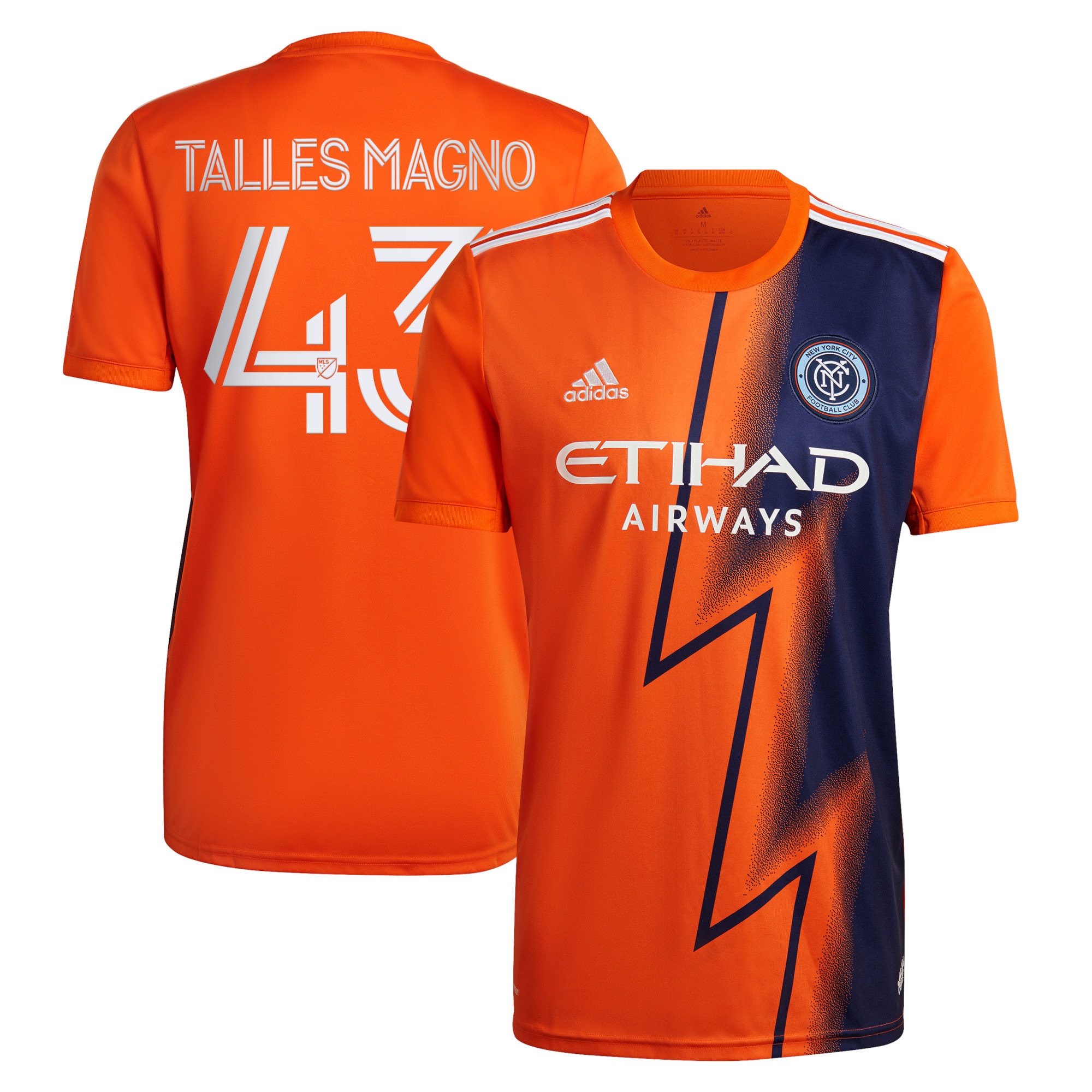 Talles Magno New York City FC 2022 The Volt Kit Replica Player Jersey – Orange