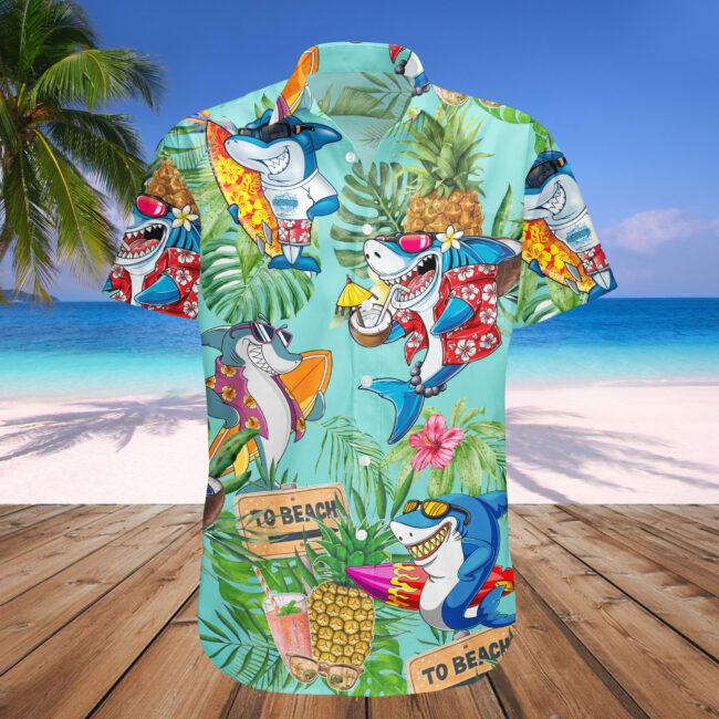 Love Shark Hawaii Shirt For Men Women Adult Ha43743