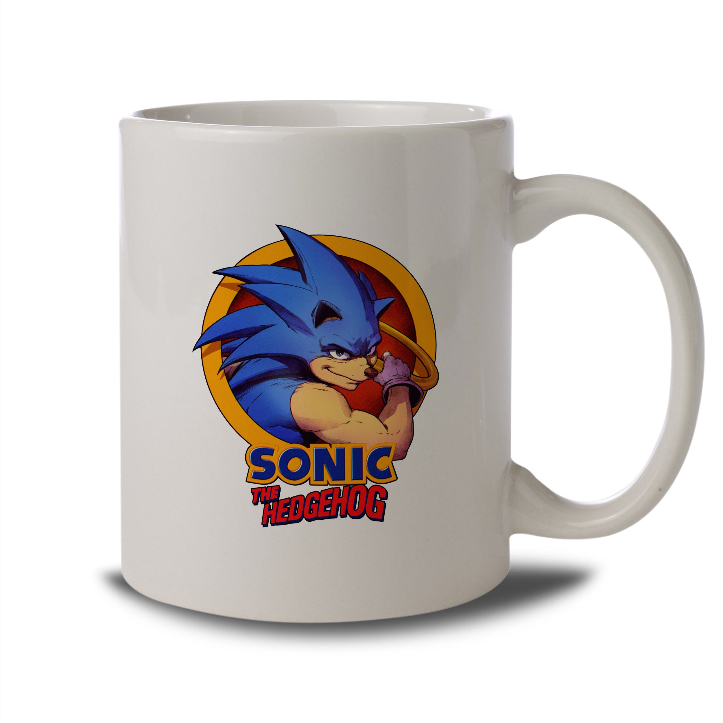 Sonic The Hedgehog Muscle Mug