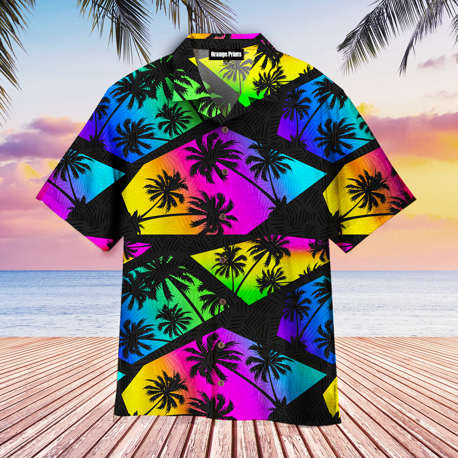 Colorful Tropical Aloha Hawaii Shirts For Men Women Ha58376