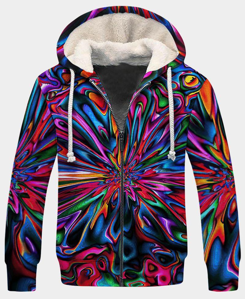 Colorful Hippie Lover Hipster 3D Hoodie For Men – Women #V