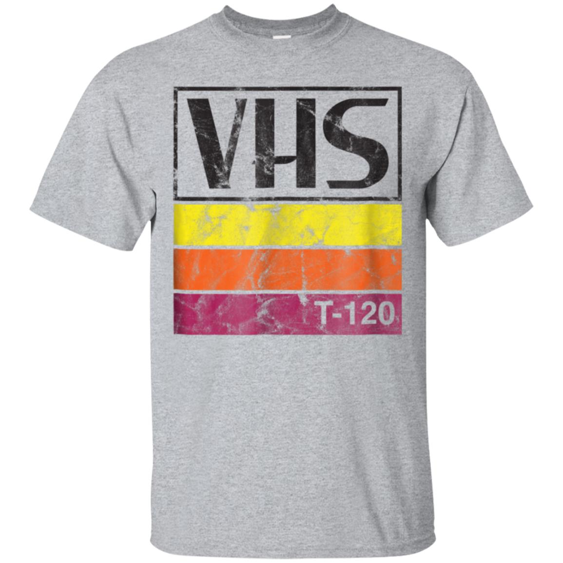 Vintage VHS Shirt – Retro and Distressed