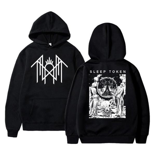 Sleep Token 2025 Art Band Merch Hoodie Sweatshirt T-Shirt, Casual Fabric Pullover Hooded Sweatshirt
