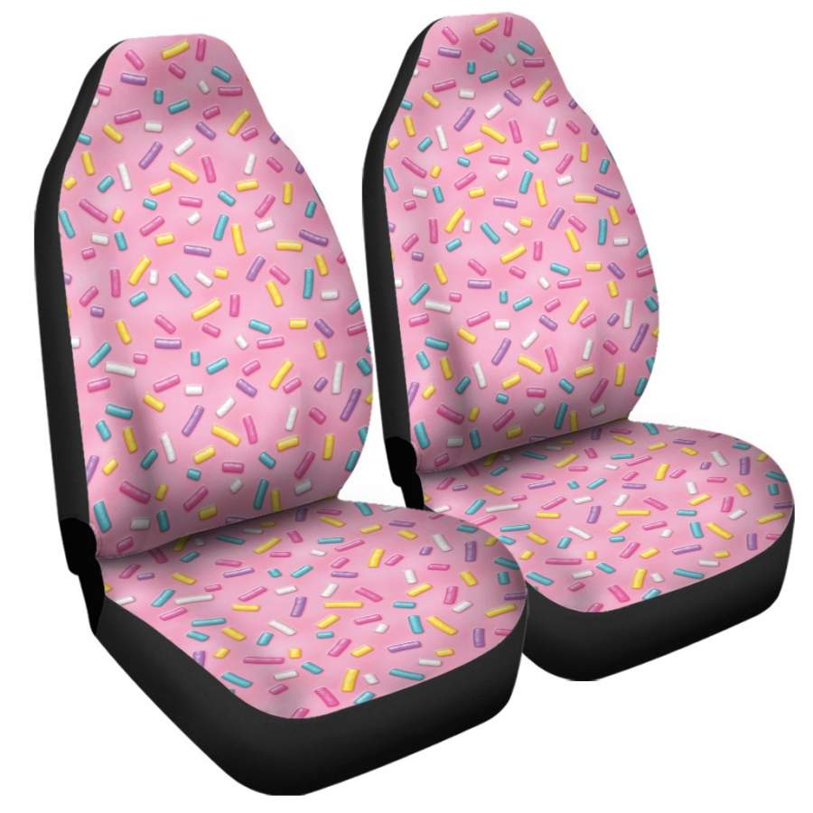 Cute Candy Pattern Print Universal Fit Car Seat Covers